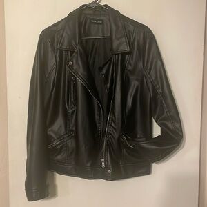 Motorcycle Jacket- Pleather
